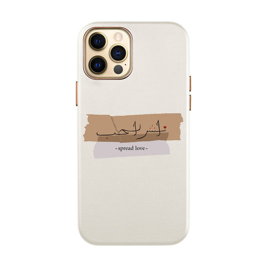 SPREAD LOVE-iPhone Xs Max Leather Kılıf