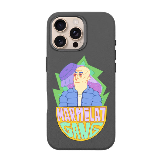 MARMELAT GANG-iPhone 16 Pro Max Leather Premium Kılıf MagSafe Özellikli