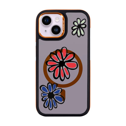 FLORIST-Dark Kılıf MagSafe Özellikli - iPhone 13