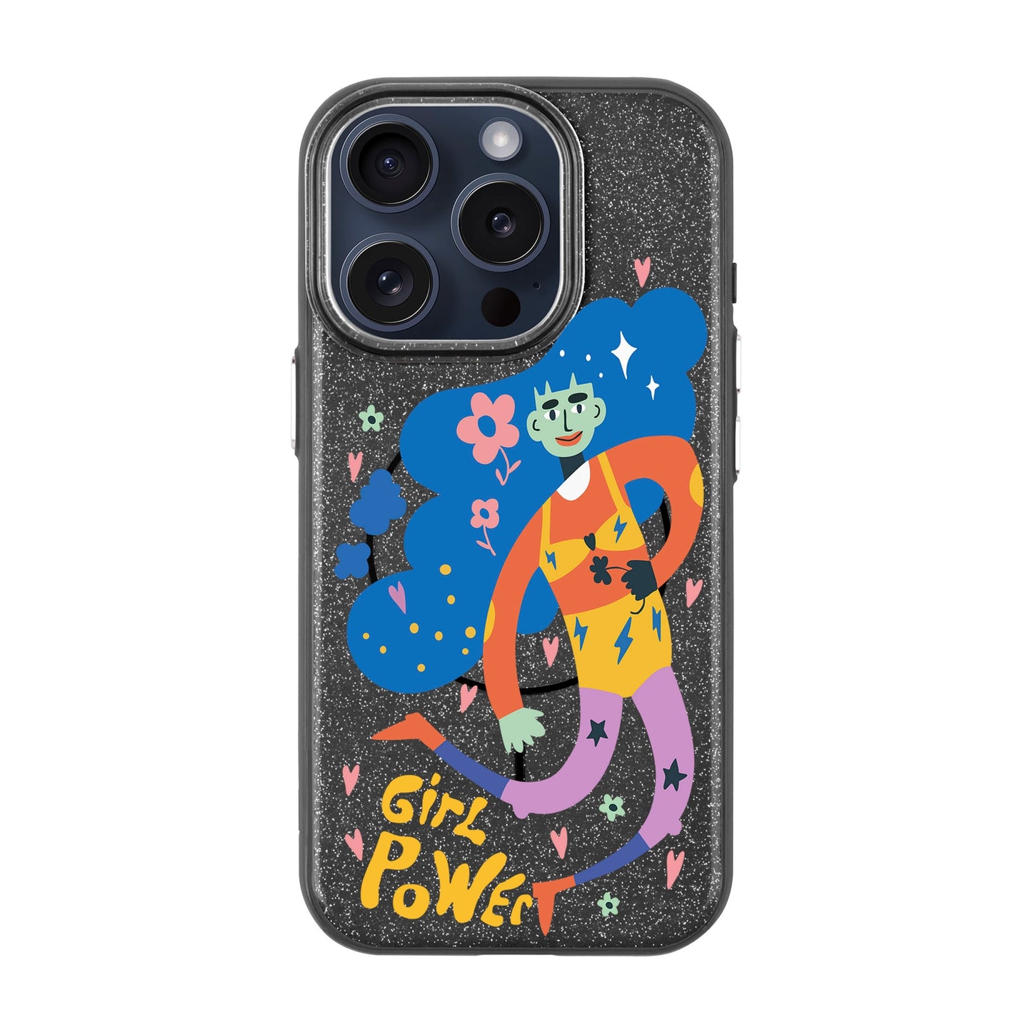 GIRL POWER-Radiant Kılıf MagSafe Özellikli - iPhone 15 Pro