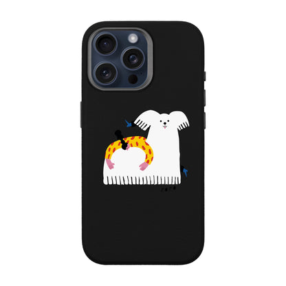 FANCY DOG-iPhone 15 Pro Max Leather Premium Kılıf MagSafe Özellikli