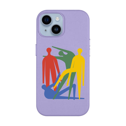 MANBOS-Leather Kılıf MagSafe Özellikli - iPhone 13