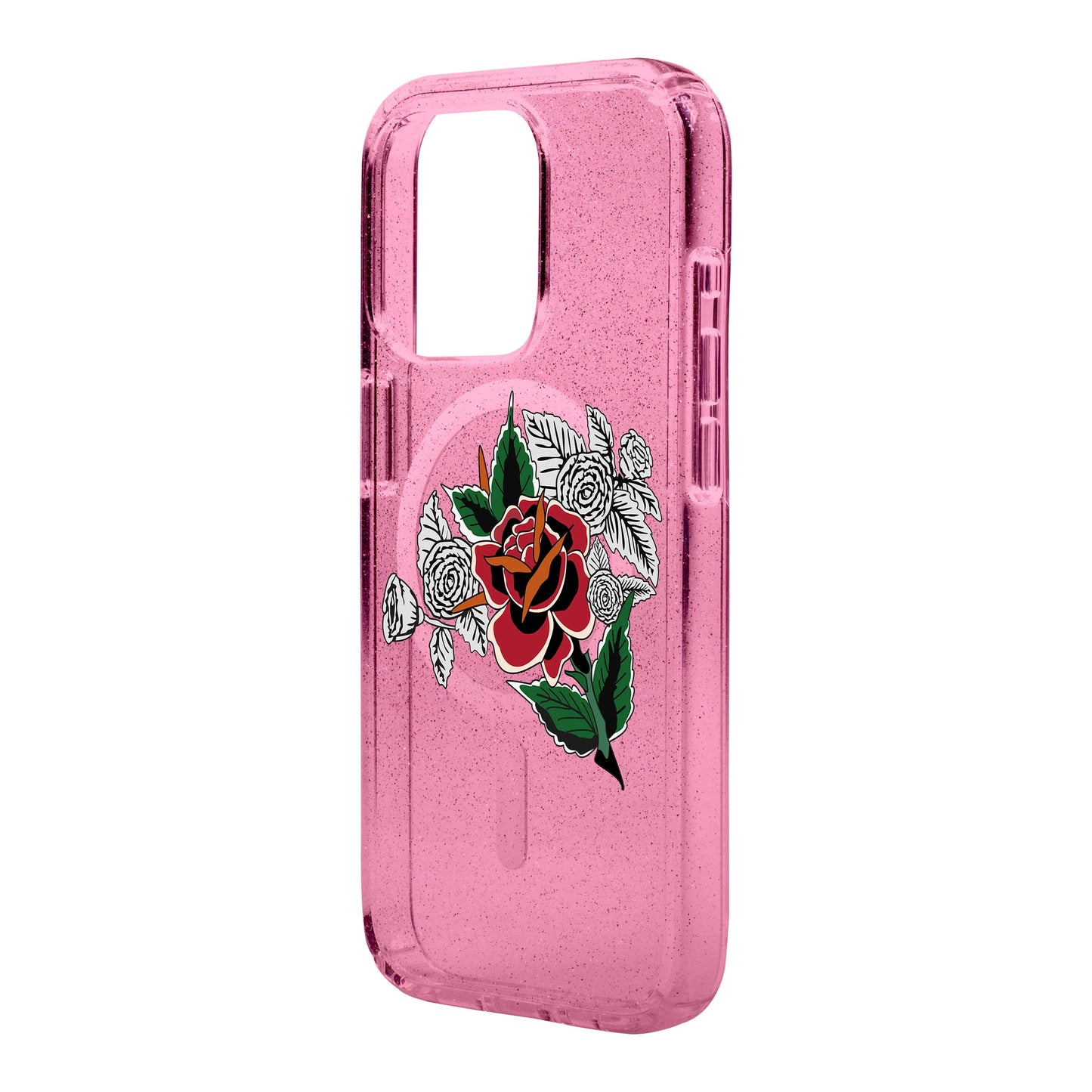DRY ROSE-iPhone 15 Pro Max Shiny Kılıf MagSafe Özellikli