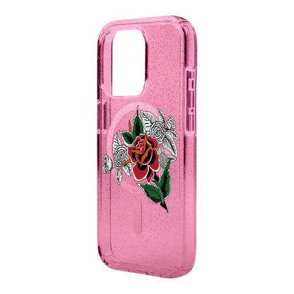 DRY ROSE-iPhone 15 Pro Max Shiny Kılıf MagSafe Özellikli