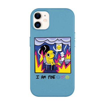 I AM FINE-Leather Kılıf MagSafe Özellikli - iPhone 11