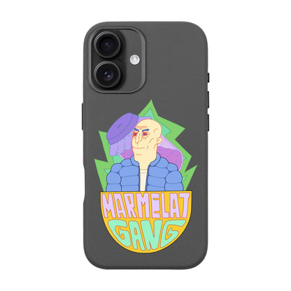 MARMELAT GANG-iPhone 16 Plus Leather Premium Kılıf MagSafe Özellikli