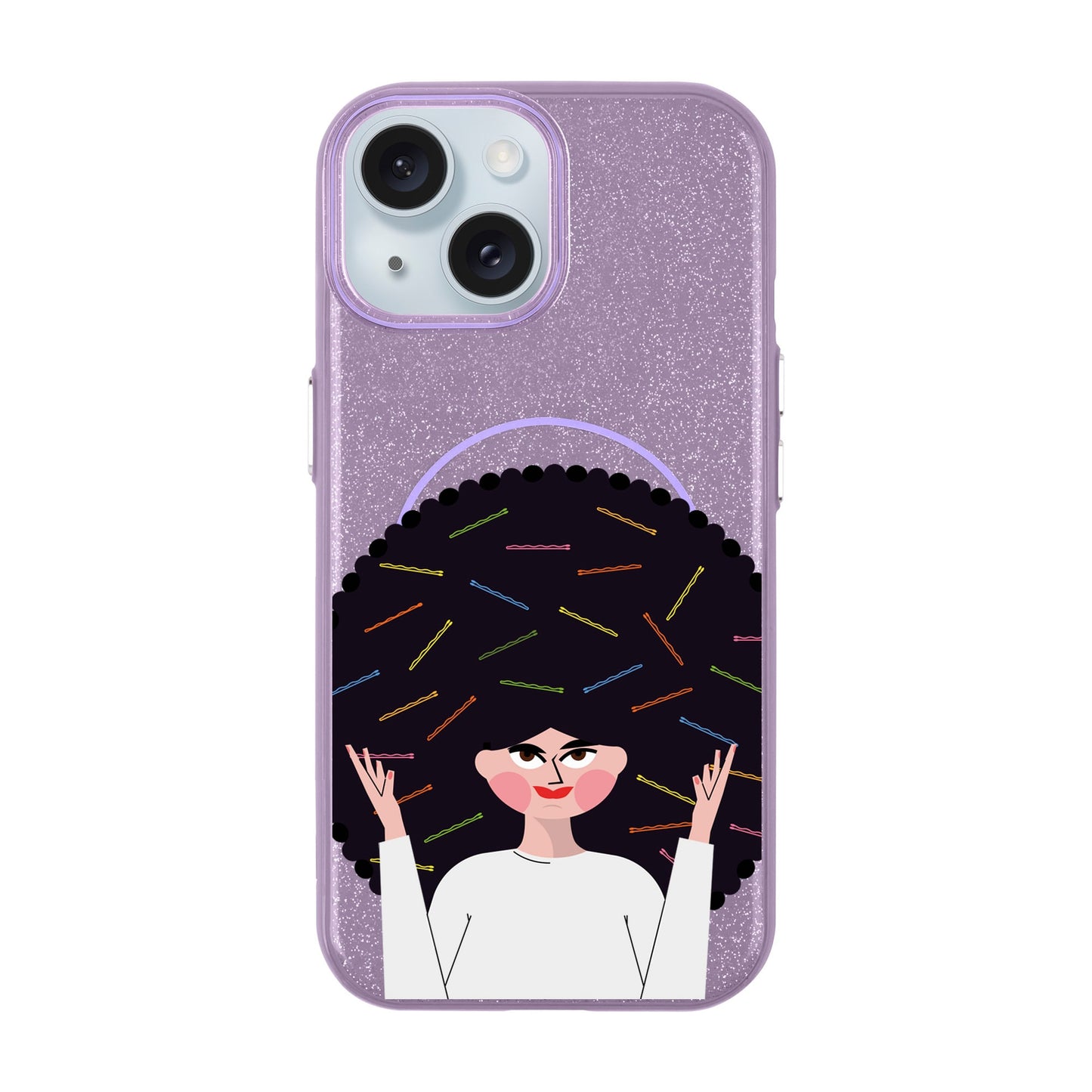 TANGLES OF HAPPINESS-Radiant Kılıf MagSafe Özellikli - iPhone 13