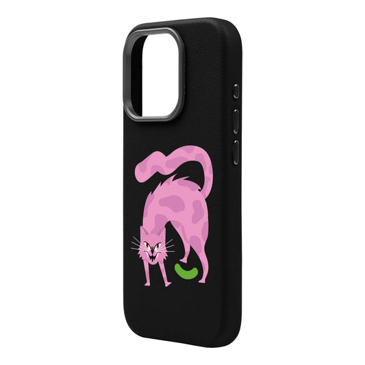 GRUMBLEPAWS-iPhone 13 Leather Premium Kılıf MagSafe Özellikli