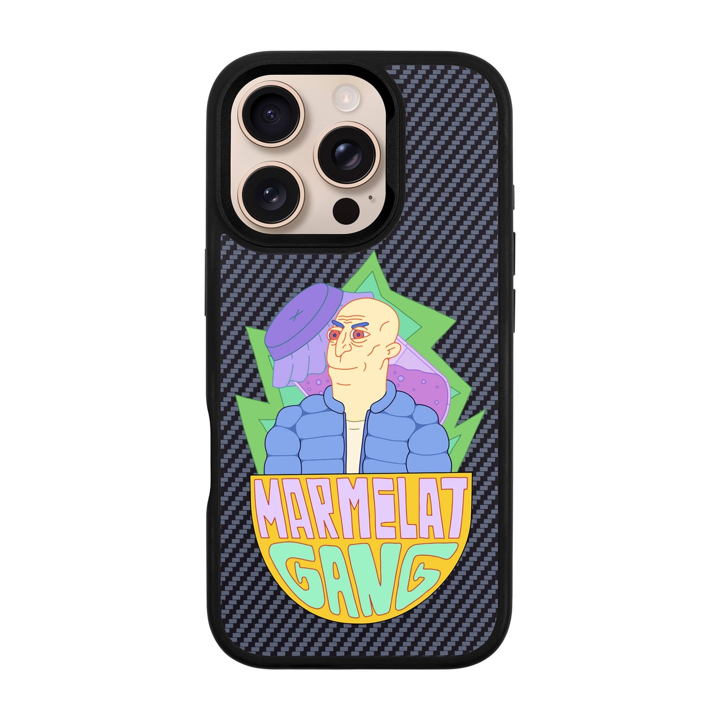MARMELAT GANG-iPhone 16 Pro Plaid Kılıf MagSafe Özellikli