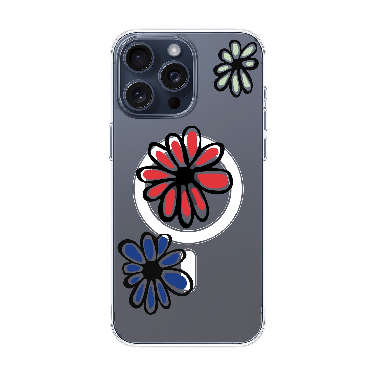 FLORIST-iPhone 15 Pro Max Solid Kılıf MagSafe Özellikli