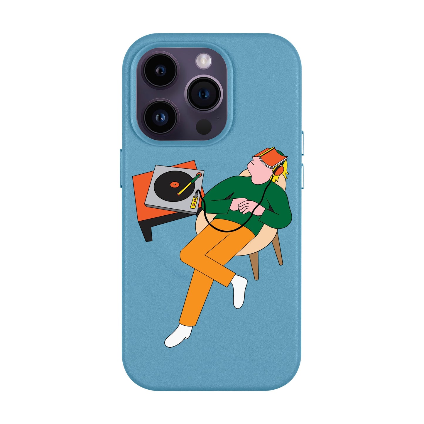 LAZY SUNDAY AFTERNOON-Leather Kılıf MagSafe Özellikli - iPhone 14 Pro