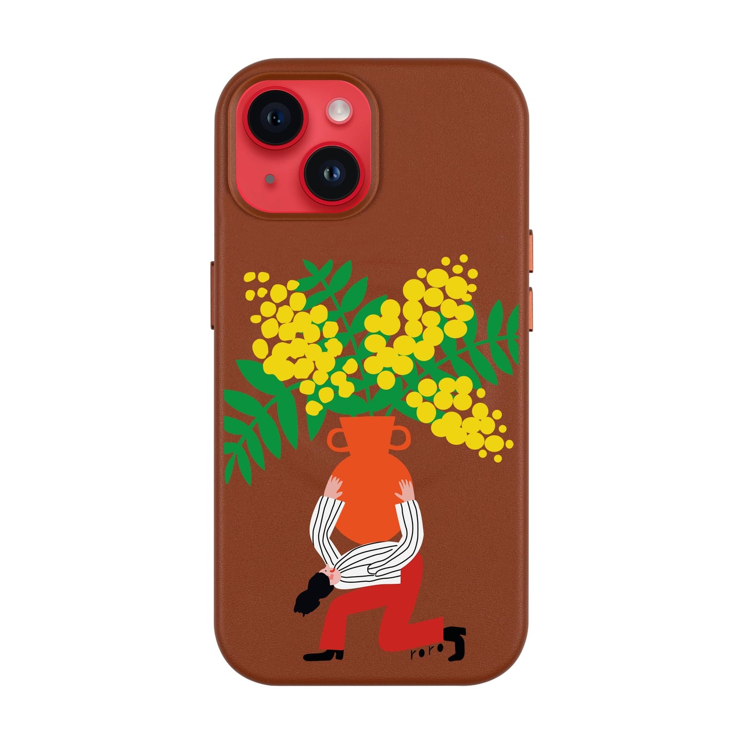 VASE-Leather Kılıf MagSafe Özellikli - iPhone 11