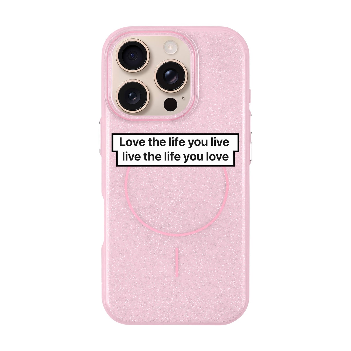 LOVE THE LIFE-iPhone 16 Pro Radiant Kılıf MagSafe Özellikli