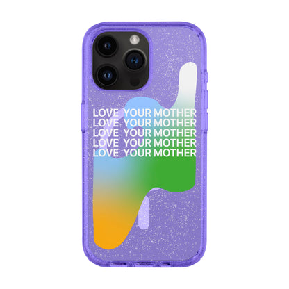 LOVE YOUR MOTHER-iPhone 14 Pro Max Shiny Kılıf MagSafe Özellikli