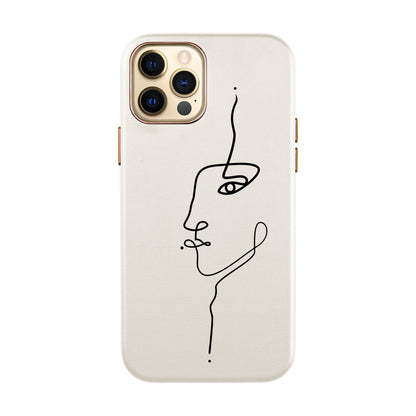 FACE-iPhone XR Leather Kılıf