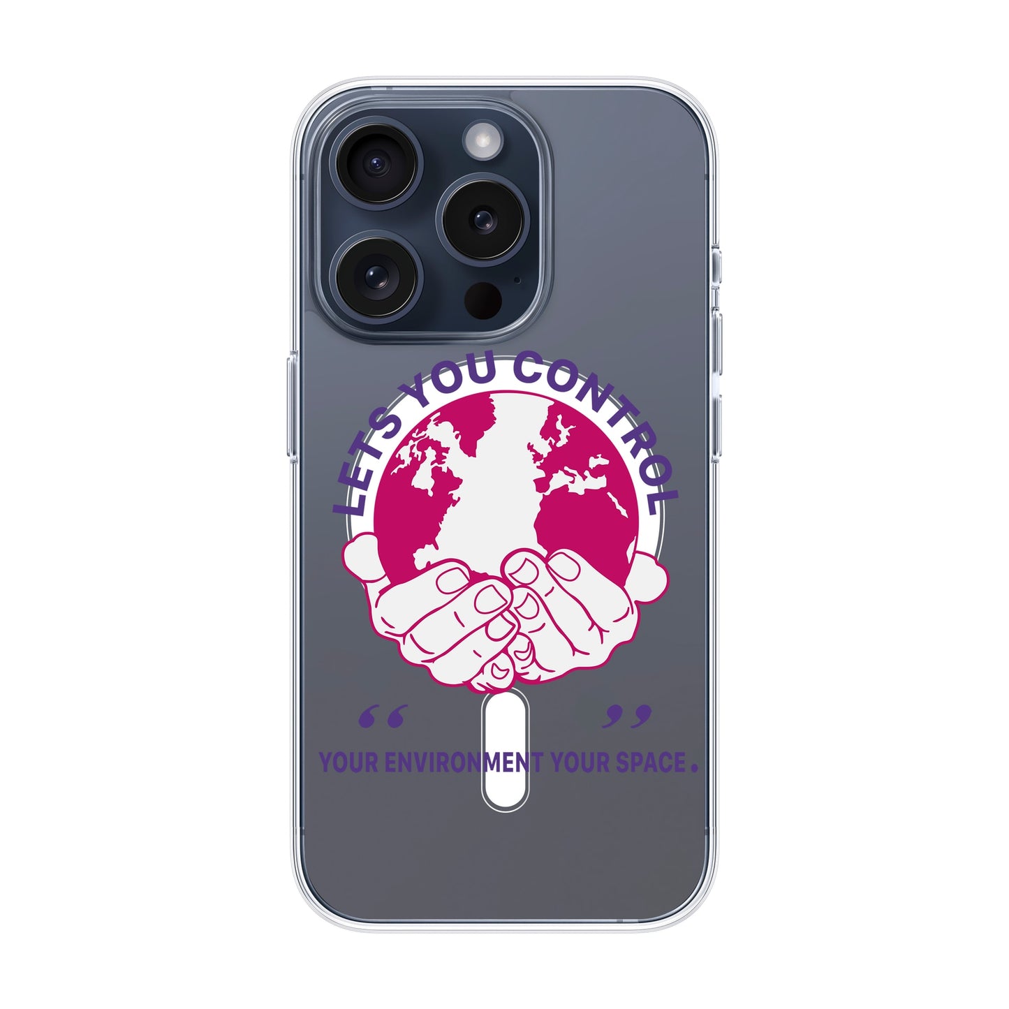 LETS YOU CONTROL-Solid Kılıf MagSafe Özellikli - iPhone 15 Pro