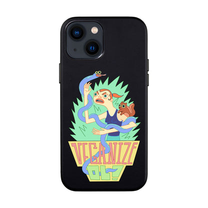 VEGANİZE-iPhone 13 Mini Leather Kılıf