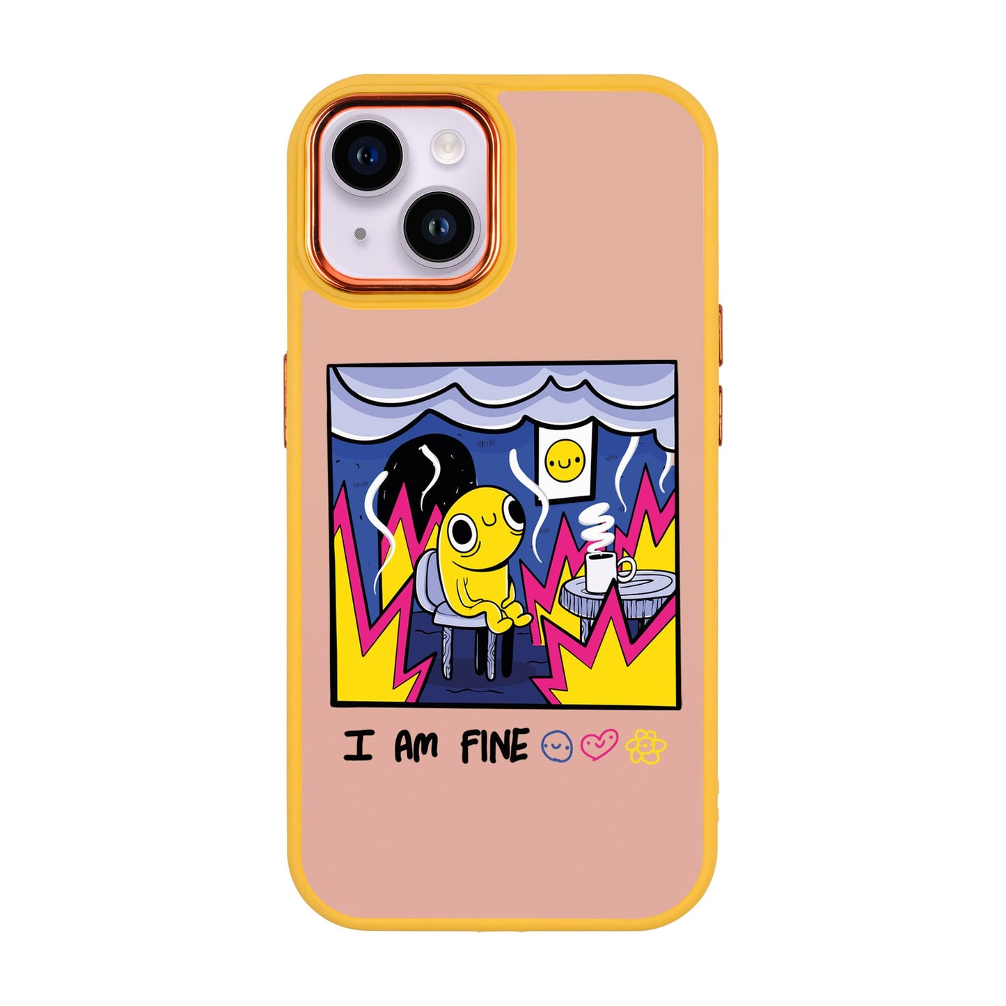 I AM FINE-iPhone 14 Plus Proof Kılıf