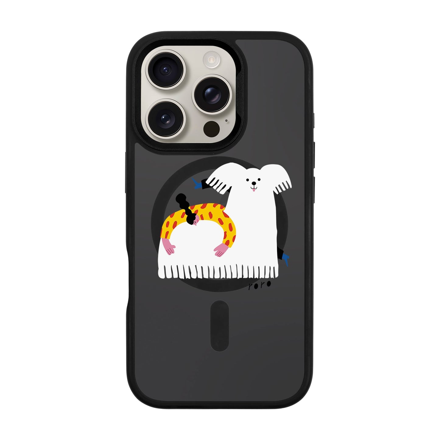 FANCY DOG-iPhone 16 Pro Rise Kılıf MagSafe Özellikli
