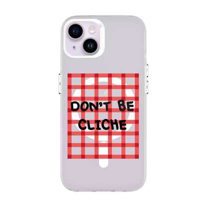 DON'T BE CLICHE-iPhone 14 Plus Hold Kılıf MagSafe Özellikli