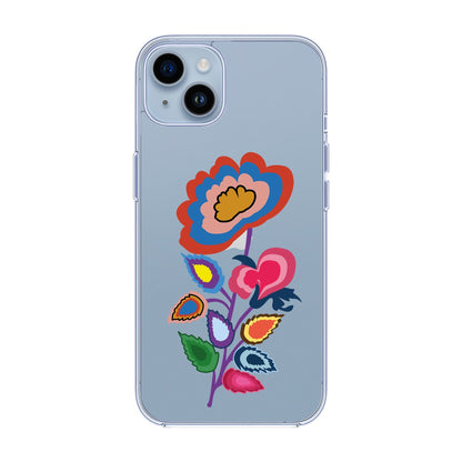 KNITTED FLOWER-iPhone 15 Solid Kılıf