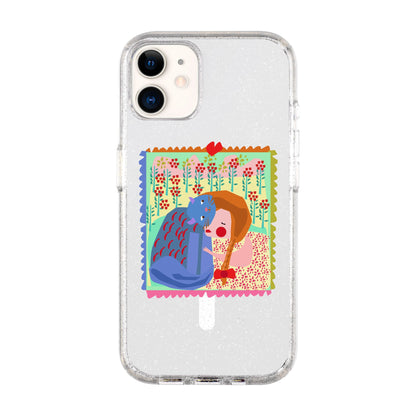 KEDİ POSTA PULU-Shiny Kılıf MagSafe Özellikli - iPhone 11