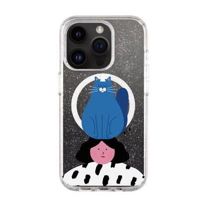NAUGHTY CAT-iPhone 14 Pro Shiny Kılıf MagSafe Özellikli