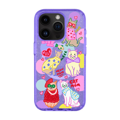 CAT MOM-iPhone 14 Pro Shiny Kılıf MagSafe Özellikli