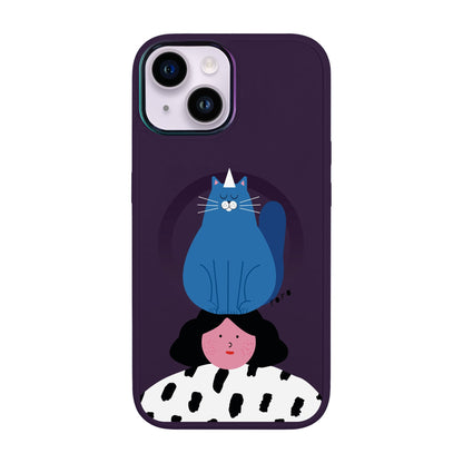 NAUGHTY CAT-iPhone 12 Vigor Kılıf MagSafe Özellikli