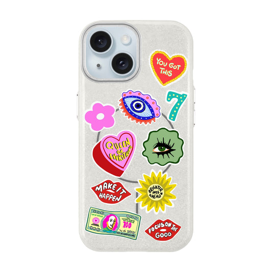 HM STICKERS-iPhone 14 Radiant Kılıf MagSafe Özellikli