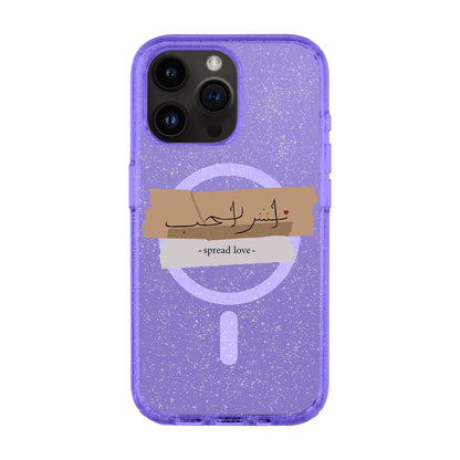 SPREAD LOVE-iPhone 14 Pro Max Shiny Kılıf MagSafe Özellikli