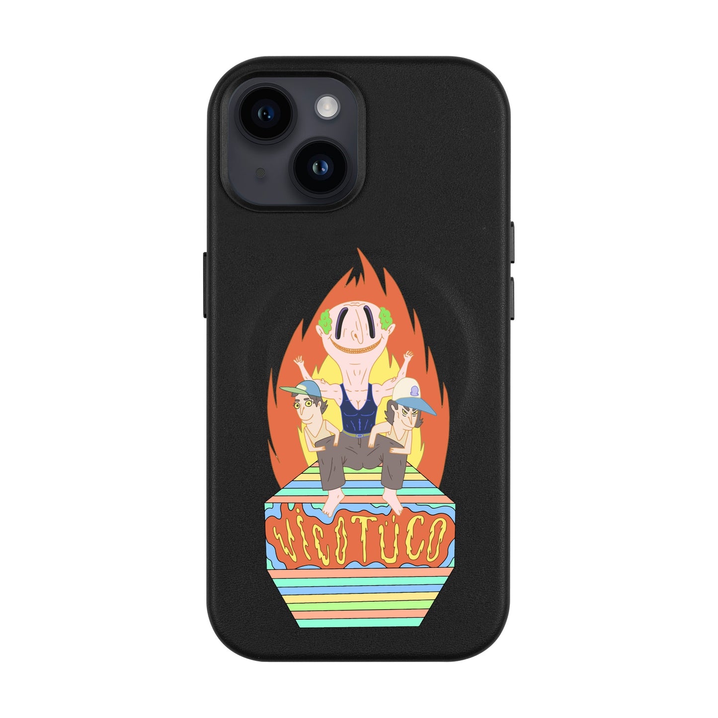 VİCOTÜCO ADAM-Leather Kılıf MagSafe Özellikli - iPhone 13