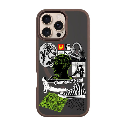 CLEAR YOUR HEAD-iPhone 16 Pro Max Rise Kılıf MagSafe Özellikli