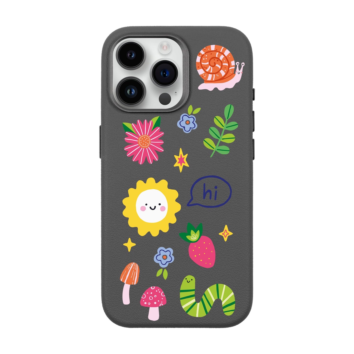 HELLO NATURE-iPhone 14 Pro Max Leather Premium Kılıf MagSafe Özellikli