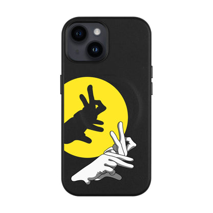 BUNNY-Leather Kılıf MagSafe Özellikli - iPhone 13