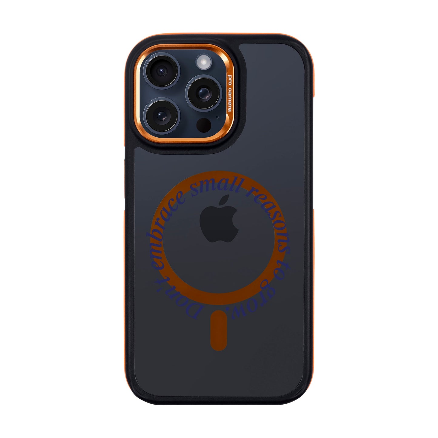 GROW-iPhone 15 Pro Max Dark Kılıf MagSafe Özellikli