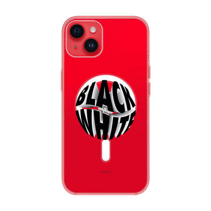 BLACK WHITE-iPhone 11 Pro Max Solid Kılıf MagSafe Özellikli