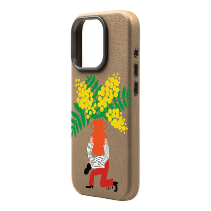 VASE-iPhone 16 Pro Max Leather Premium Kılıf MagSafe Özellikli