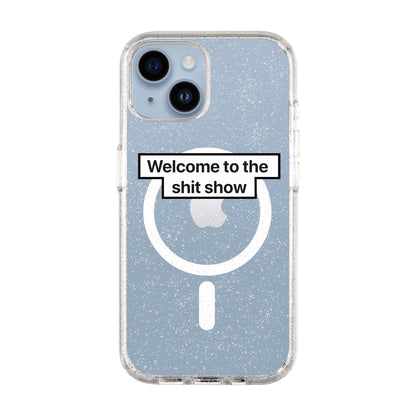 WELCOME-iPhone 14 Shiny Kılıf MagSafe Özellikli