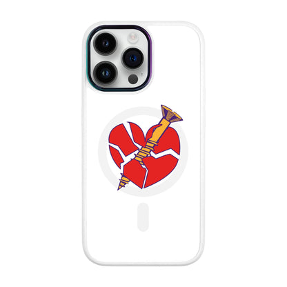 BROKEN HEART-iPhone 13 Pro Max Vigor Kılıf MagSafe Özellikli