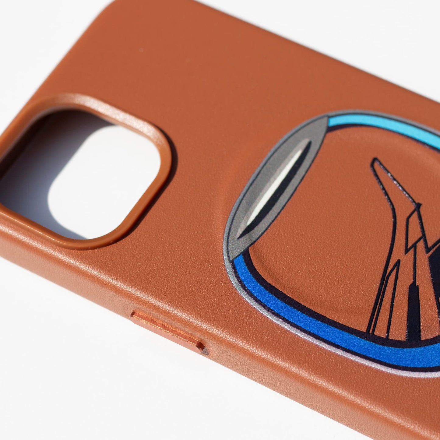 AIRCRAFT WINDOW-iPhone 13 Leather Kılıf MagSafe Özellikli