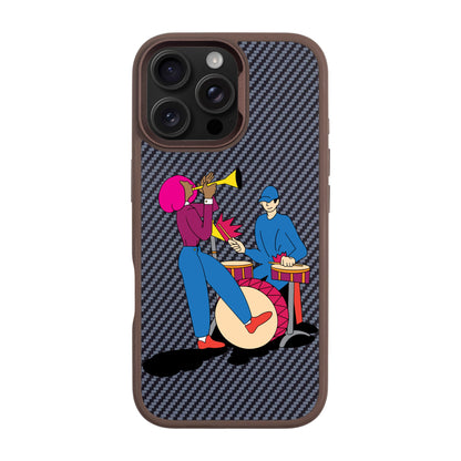 JAM-iPhone 16 Pro Max Plaid Kılıf MagSafe Özellikli