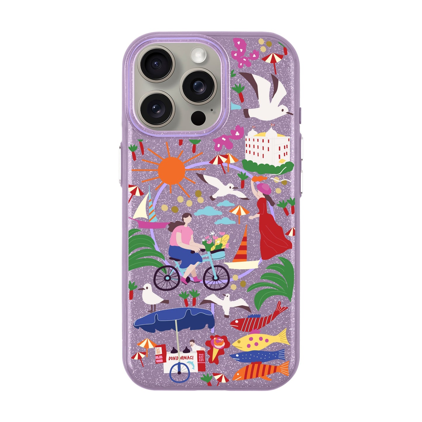 TO'S WITH US ADALAR-Radiant Kılıf MagSafe Özellikli - iPhone 15 Pro Max