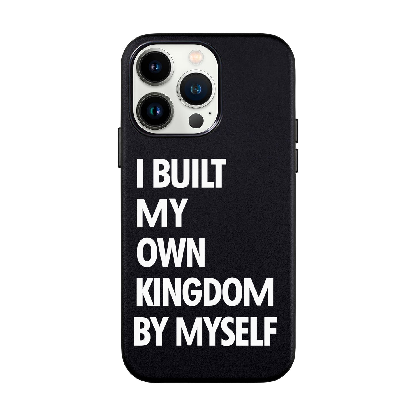 KINGDOM-iPhone 13 Pro Max Leather Kılıf