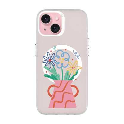 PINK VASE-iPhone 15 Hold Kılıf MagSafe Özellikli