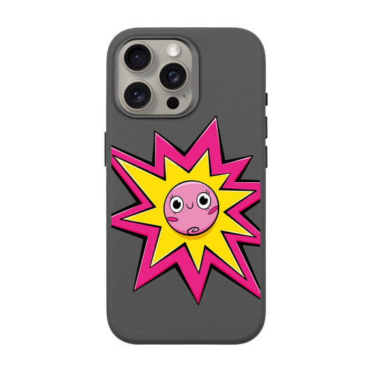 POP PRINCESSES-iPhone 15 Pro Max Leather Premium Kılıf MagSafe Özellikli