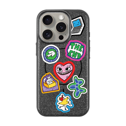 TŌTEN STICKERZ-Radiant Kılıf MagSafe Özellikli - iPhone 15 Pro