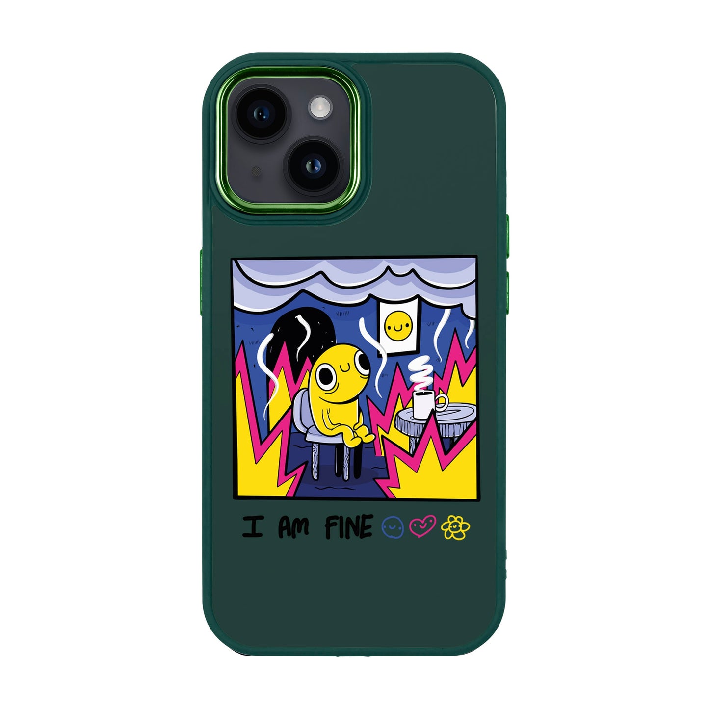 I AM FINE-Proof Kılıf - iPhone 14