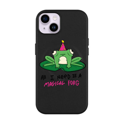 FORG-iPhone 14 Plus Leather Kılıf MagSafe Özellikli