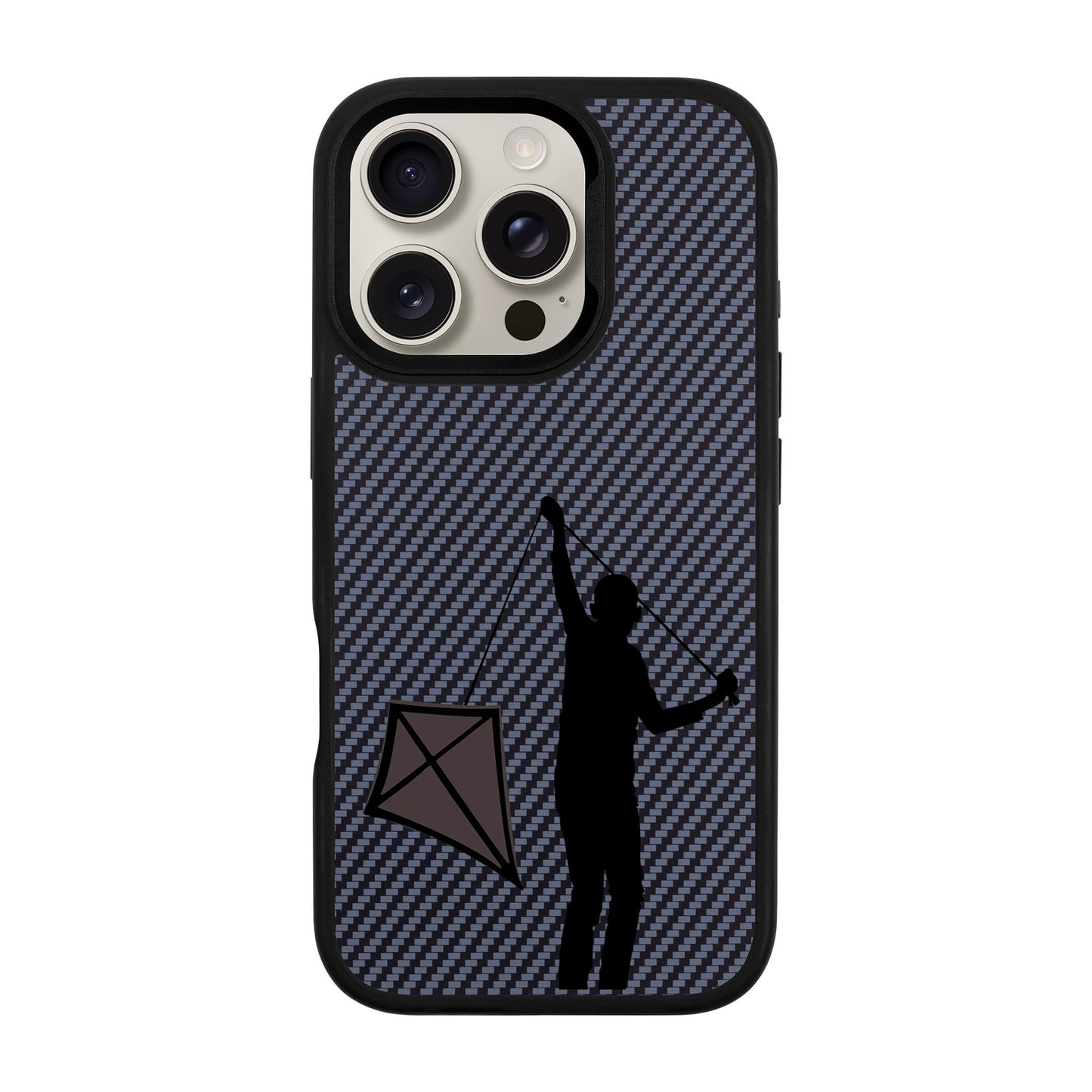 KITE-iPhone 16 Pro Plaid Kılıf MagSafe Özellikli